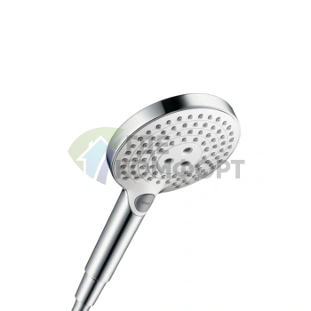 Ручной душ HG Raindance Select S 120 с 3 режимами: Rain, RainAir, Whirl (белый) (26530400) - фото 1