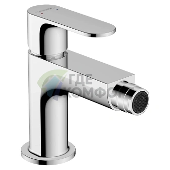 Смеситель для биде Hansgrohe Rebris S с донным клапаном (хром) (72210000) - фото 1