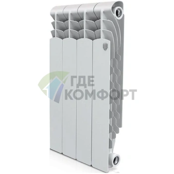 Радиатор алюминиевый Royal Thermo Revolution 500 4 секции