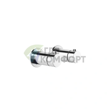 Комплект накладок GESSI ANELLO для 3-х позиционного термостатического смесителя, хром (63335#031) - фото 1