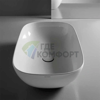 Раковина-чаша Globo T-Edge 60x38 см, белая (B6R60.BI*0)