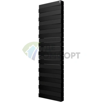 Радиатор биметаллический Royal Thermo Piano Forte Tower noir sable 22 секции - фото 1