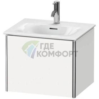 Тумба подвесная Duravit XSquare 234453 White High Gloss (XS422102222) - фото 1