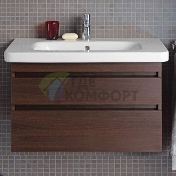 Раковина Duravit DuraStyle 800x480 мм для мебели, без перелива, 1 отверстие, белый (2320800041) - фото 4