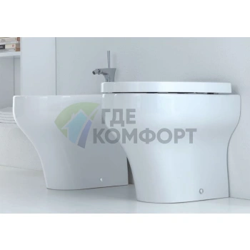 Приставной унизат Olympia Clear 03CL011: компактное решение для современного санузла - фото 2