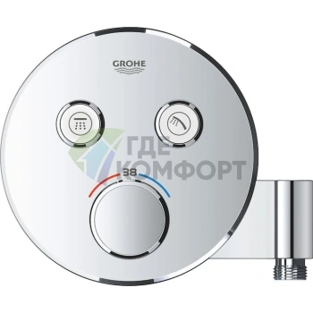 Термостат Grohe Grohtherm SmartControl для ванны с душем - фото 2