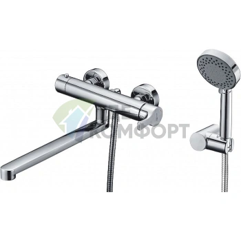 Стильный универсальный смеситель Wasserkraft Berkel 4802L с латунным корпусом