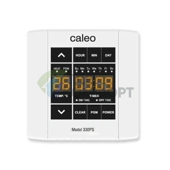 Терморегулятор Caleo 330PS встраиваемый сенсорный с программированием 3 кВт