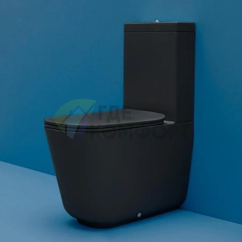 Механизм двойного слива Geberit с нижним подводом воды, хром (750990 Geberit) - фото 1