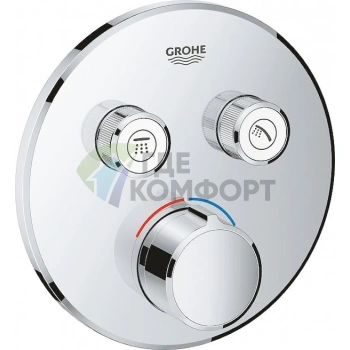 Умный смеситель Grohe SmartControl для ванны с душем 29145000