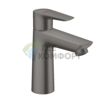 Смеситель для раковины HANSGROHE TALIS E однорычажный в шлифованном черном хроме (71714340) - фото 1