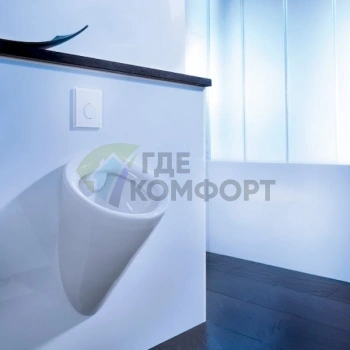 Кнопка смыва для писсуаров TECE Loop Urinal 9242600 белая - фото 3