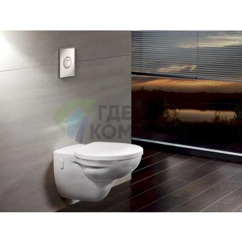 Кнопка смыва для унитаза Grohe Nova Cosmopolitan 38765P00 матовый хром, скрытого монтажа - фото 4