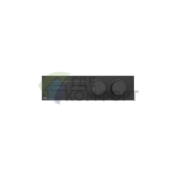 Gessi Hi-Fi Термостат для душа Black XL — подключение 2 источников одновременно (63012#299) - фото 1