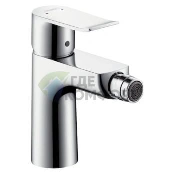 Смеситель Hansgrohe Metris для биде настенный - фото 1