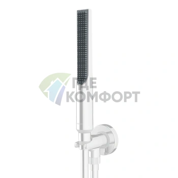 Комплект для душа BOSSINI APICE с держателем, Slim-душем и подводом воды (CE3004C.045) - фото 1