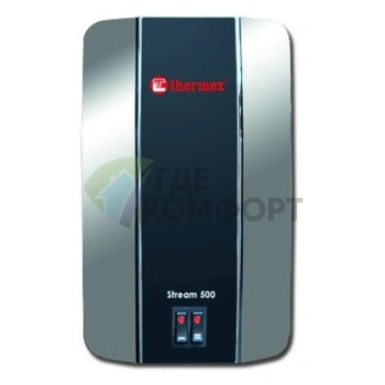 Водонагреватель электрический проточный Thermex 500 Stream combi cr