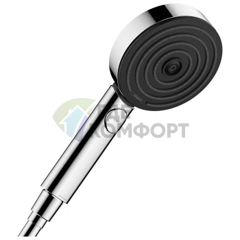 Ручной душ Hansgrohe Pulsify 105 с технологией 3jet Relaxation в хроме (24110000) - фото 1