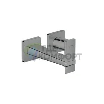 Смеситель для раковины Hansgrohe Metropol, излив 225 мм, черный хром (32526340) - фото 1
