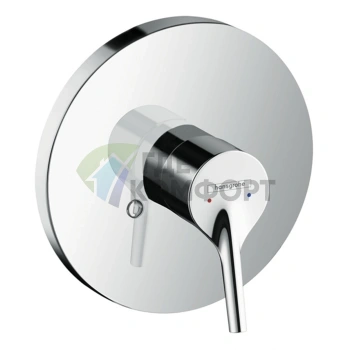 Смеситель для душа Hansgrohe Talis S встраиваемый однорычажный хром (72606000) - фото 1