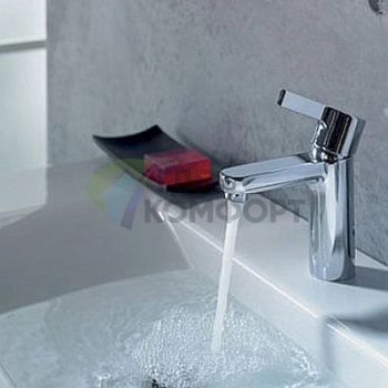 Комплект сантехники Hansgrohe Metris: смесители для ванны, раковины и душевой гарнитур - фото 2