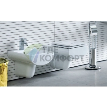 Современный подвесной унитаз Creavit Slim SM321: компактность и стиль - фото 3