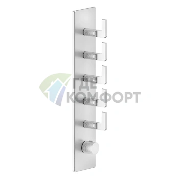 GESSI INCISO: Термостатический смеситель на 5 источников (хром) (58210#031) - фото 1