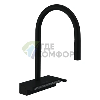 Кухонный смеситель Hansgrohe Metris M71 с вытяжным душем и технологией 2jet (14780800) - фото 1