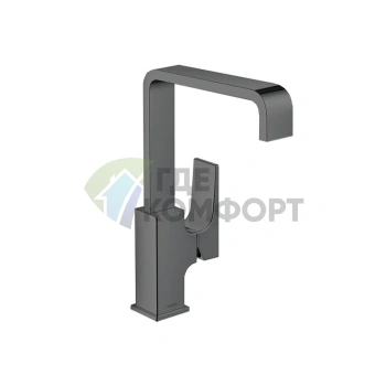 Смеситель для раковины Hansgrohe Metropol 230 — шлифованный черный хром (32511340) - фото 1