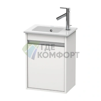 База под раковину Duravit Ketho 550x400x285 с дверцей, белая глянцевая (KT6417L2222) - фото 1