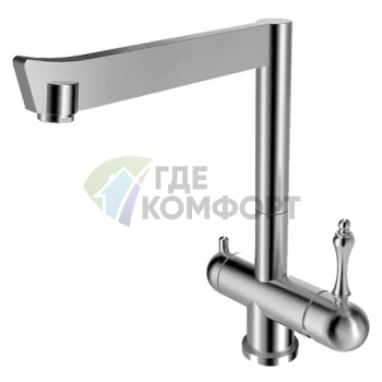 Смеситель Zorg Inox Lora для кухни: стиль и долговечность - фото 1