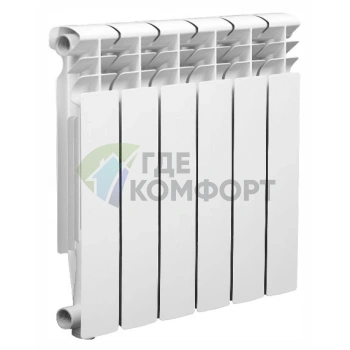 Радиатор биметаллический Lammin ECO BM350-80-6