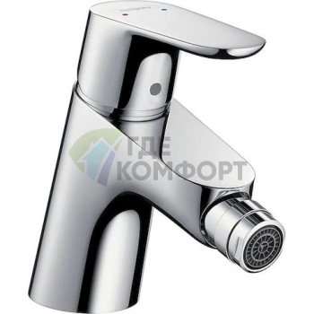 Смеситель Hansgrohe Focus E2 31920000 для биде: настенный монтаж, хром - фото 1