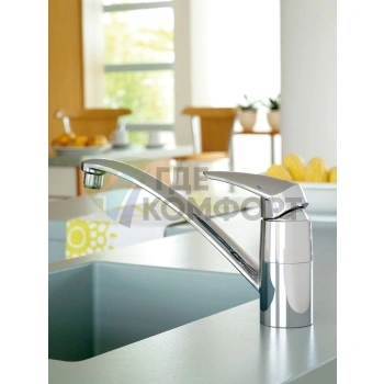 Смеситель для кухни Grohe Eurodisc 33770001 – стиль и функциональность - фото 3