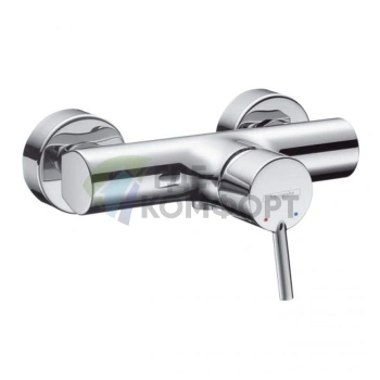 Настенный смеситель для душа Hansgrohe Talis S на 1 источник, хром (32620000) - фото 1