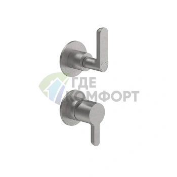 Смеситель для душа FANTINI ICONA DECO встраиваемый однорычажный в цвете Raw Metal PVD (53 Q8 R685B) - фото 1