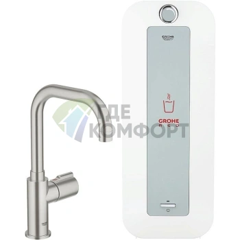 Смеситель Grohe Red Mono 30157DC0 со встроенным водонагревателем - фото 1