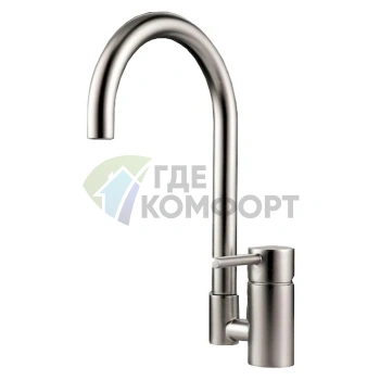 Смеситель Zorg Inox Elos для кухни: стиль хай-тек и надежность - фото 1