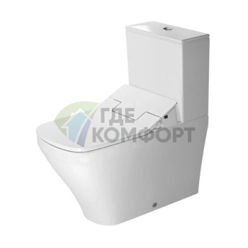 Бачок унитаза Duravit DuraStyle с двойным смывом 6/3 л, белый, универсальное подключение (935000005) - фото 1