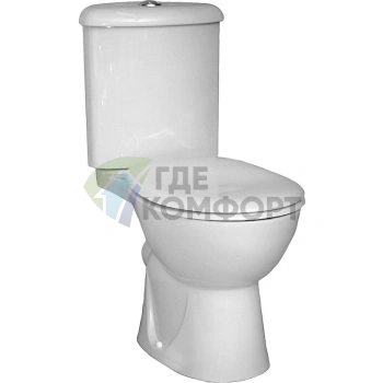 Унитаз-компакт VitrA Arkitekt 9754B003-7200 с бачком и инсталляцией