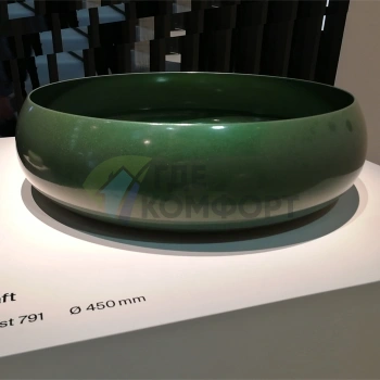 Круглая раковина-чаша BETTECraft Forest 45×45×12 см без отверстий (A241-791) - фото 1