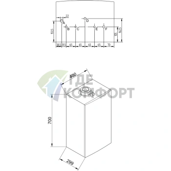 Газовый конденсационный настенный котел Baxi Duo-tec Compact 28 GA - фото 3