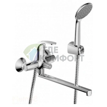 Смеситель Bravat Fit 7F6135188CP-LB-RUS универсальный для кухни - фото 1