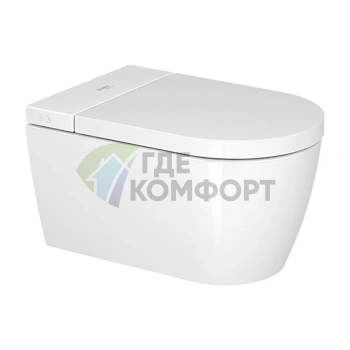 Умное электронное биде Duravit Starck f Plus с подвесным унитазом (2510092000+612000012000320)) - фото 1