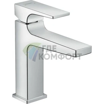 Смеситель Hansgrohe Metropol для раковины с донным клапаном Push-Open - фото 1
