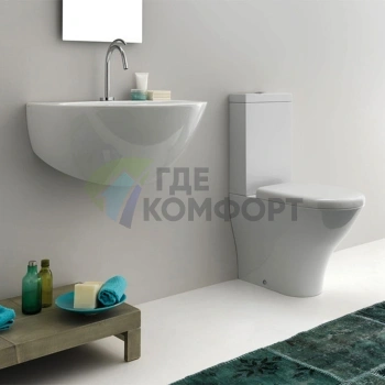Унитаз-моноблок KERASAN Aquatech белый: последний шанс купить со скидкой! (371701) - фото 1