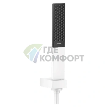 Душевой набор HG Rainfinity с ручной лейкой и держателем, белый матовый (26856700) - фото 1