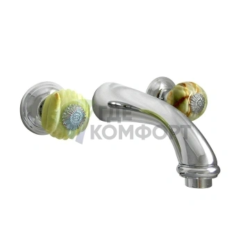 Смеситель для раковины встраиваемый Nicolazzi Onice хром (2177CR09O) - фото 1