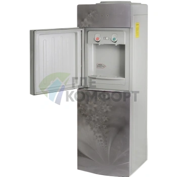 Кулер для воды напольный Aqua Well 2-JX-5 ПКС YLR-2-JX-5 серый с флуоресцентным рисунком - фото 2
