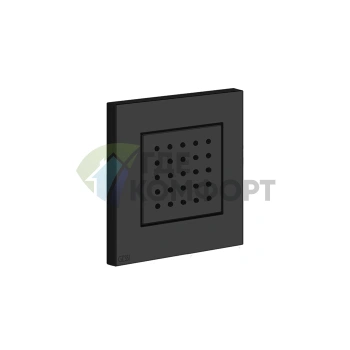 Gessi поворотная боковая форсунка Black XL (32984#299) - фото 1